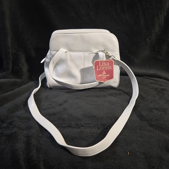 Vintage Lisa Loren Leather Handbag - Picture 1 of 4